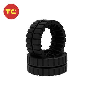 Fregona Robot conectada, neumáticos de rueda de repuesto antideslizantes compatibles con IRobots <span class=keywords><strong>Braava</strong></span> <span class=keywords><strong>Jet</strong></span> <span class=keywords><strong>M6</strong></span> 6110 6012 6112, piezas de Robot - Product Image 2