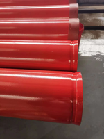 Tuyau d'acier de bouche d'incendie fabriqué en usine en Chine tuyau d'acier au carbone ERW tuyau d'incendie certifié UL FM pour système de gicleurs d'incendie