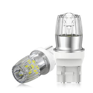 หลอดไฟ LED กำลังสูงรุ่นใหม่จากโรงงาน 1156 1157 สำหรับระบบไฟรถยนต์ T25 3156 3157 7440 7443 หลอดไฟถอยหลัง LED 400LM - Product Image 2