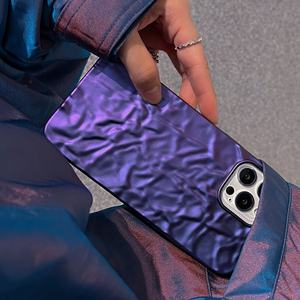 <span class=keywords><strong>Cover</strong></span> per Telefono con Motivo in Carta Stagnola <span class=keywords><strong>Viola</strong></span> Placcata per <span class=keywords><strong>iPhone</strong></span> 13 <span class=keywords><strong>14</strong></span> 15 Pro 11 12 Pro XS Max XR 7 8 Plus Custodia Morbida Antiurto - Product Image 4