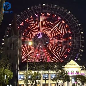 Hotfun Grande roue de haute qualité Jeux de parc d'attractions Climatiseur Grande roue à vendre - Product Image 3