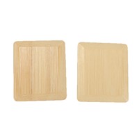 Grattoir en bambou pour éliminer les résidus brûlés, grattoir carré pour la pâte à pâtisserie, outil de nettoyage et dégraissant pour la cuisine