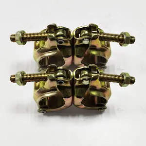 48mm jenis perancah coupler 76mm perancah mur coupler putar dan baut