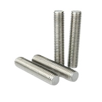Hastelloy C276 Full Thread Stud 2.4819 Thread Bar N10276 Double Head Bolt DIN976 DIN975 Stud Bolt l Full Thread Rod