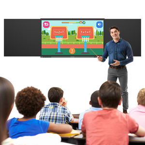 Sistema dual Pantalla táctil interactiva Android Lcd Escuela Aula Eléctrica Interactiva Niños Escuela <span class=keywords><strong>Pizarra</strong></span> para niños - Product Image 2