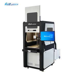 Hjz sợi Laser đánh dấu 2.5D 3D 50 Wát 100 wát Max raycus jpt ezcad3.0 kèm theo sợi Laser đánh dấu máy để bán - Product Image 4