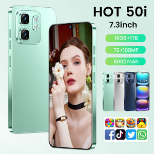 Smartphone de jeu Global Hot50I Pro 5G LTE débloqué double SIM, processeur <span class=keywords><strong>Deca</strong></span> <span class=keywords><strong>Core</strong></span>, écran 120 Hz, appareil photo 108 MP - Product Image 2