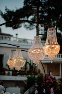 Elegant Hanging <strong>Chandelier</strong> Light New Wedding Ceiling Decoration Creative Crystal <strong>Chandelier</strong> for Wedding Events Party Decor - Product Image 5