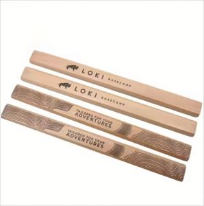 Lápices Octogonales Planos Ecológicos con Logotipo Personalizado, Lápices Promocionales de Madera Natural para Construcción, Carpintería - Product Image 3