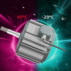 มอเตอร์พัดลมแม่เหล็กถาวร EC ประหยัดพลังงาน 30% 380V 1050W แรงบิดสูง IP66 กันน้ำ ประสิทธิภาพ IE5 สำหรับระบายอากาศในโรงเรือน - Product Image 5