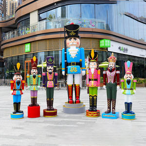 Grand <span class=keywords><strong>Casse</strong></span>-<span class=keywords><strong>Noisette</strong></span> de 6ft Ornements de <span class=keywords><strong>Noël</strong></span> <span class=keywords><strong>Casse</strong></span>-<span class=keywords><strong>Noisette</strong></span> en Résine Sculpture de Soldat pour la Décoration de <span class=keywords><strong>Noël</strong></span> - Product Image 2