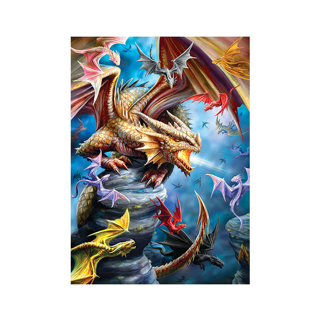 3D Lenticular Paper Postcard for Souvenirs & Gifts with Animal and Cross Styles