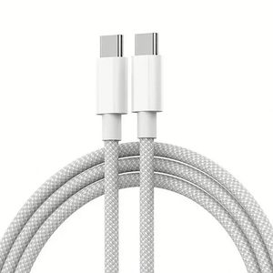 1M 2M 60W PD Quick Charging Type C to Type C Fast Charging Data Transfer <b>Cable</b> Mobile Phone Data <b>Cable</b> for Mobile Phone 15 - Product Image 1