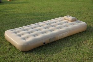 سرير هوائي كهربائي قابل للطي ومحمول بتصميم عصري لغرفة المعيشة، مصنوع من البي في سي - Product Image 4