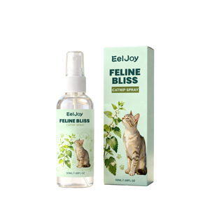 Spray de Catnip para Gatos, Spray Calmante Comestible Natural, Aroma Duradero, Atractivo para Rascado, Entrenamiento y Juego Interactivo - Product Image 1