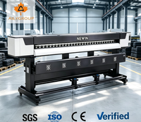 NOUVEAU Imprimante jet d'encre éco-solvant rouleau-à-roule CMYK I3200/I1600 Double 50m²/h Haute Vitesse 3200mm Automatique pour Bannières/Étiquettes