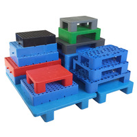 Mini-palettes à face unique de style européen pour supermarchés et entrepôts, petite taille, surface plane, vente en gros