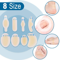 Pansement hydrocolloïde imperméable pour plaies et ampoules, soin des pieds, service OEM