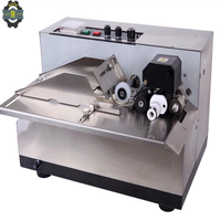 Marqueur à encre solide semi-automatique de bureau, machine de codage de date d'expiration à grande vitesse pour les sacs en papier/plastique et les bouteilles