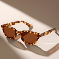 Lunettes de soleil en acétate 2026, lunettes de soleil de luxe uniques et classiques, lunettes de soleil vintage à monture petite et ronde, unisexes