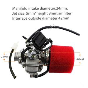 GOOFIT <span class=keywords><strong>PD24J</strong></span> Carburateur de moto avec filtre à air pour <span class=keywords><strong>GY6</strong></span> 125cc 150cc 152QMI 157QMJ Moteur basé ATV <span class=keywords><strong>Scooter</strong></span> Go Kart - Product Image 4