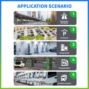 Chargeur rapide DC pour véhicules électriques EVTAURUS JT40-C, vente en gros, hiver, imperméable, antigel, CCS2 GBT NACS 120kw 160kw 180kw, double pistolet - Product Image 5