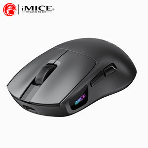 Ratón inalámbrico ergonómico recargable de tres modos, 2,4G/Bluetooth/30, 60 y 60g, ligero, con clic silencioso para juegos/Oficina - Product Image 6
