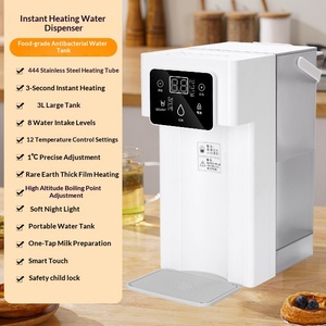 Dispensador de <span class=keywords><strong>Agua</strong></span> Instantáneo de 3L, Frío y Caliente, de Doble Uso, Ahorro de Energía, 2000W, para Uso Doméstico, Bebida Directa, Rápido - Product Image 5