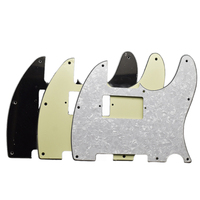 Plaque de protection de guitare électrique TELE, double humbucker 8 trous, plaque anti-rayures avant compatible avec les guitares Fender TL américaines et mexicaines, pièces d'instruments en gros