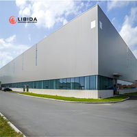 Entrepôt en structure métallique préfabriqué de haute qualité et peu coûteux, bâtiment d'entrepôt à structure en acier