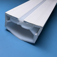 Diffuseur de tube néon LED en silicone pour usine, boîtier de bande LED 60x30mm pour éclairage de PCB 10mm 12mm