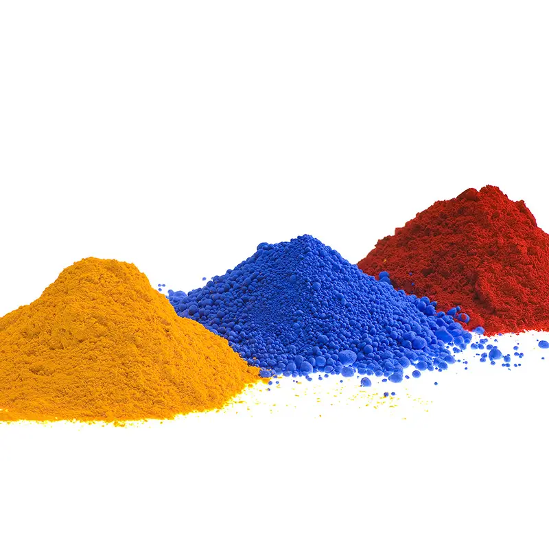 Factory Direct Low Price Iron Oxide Pigment in Red Yellow Black Green Blue Colors
