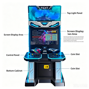 Máquina Arcade Operada con Monedas de 32 Pulgadas, <span class=keywords><strong>Street</strong></span> <span class=keywords><strong>Fighter</strong></span>, 10000 Juegos, Máquina de Videojuegos de 32 Pulgadas - Product Image 2