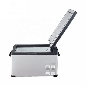 USB AC DC Travel Fishing <b>Mini</b> Auto Fridge Solar Electric <b>Cooler</b> Box Refrigerator Outdoor Portable Fridge Freezer Car Fridges - Product Image 2