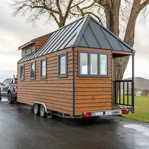 Quacent Luxus moderne zweistöckige Container Fertighaus Winzige Holz Fertighaus Gebäude Fertighäuser Fertighaus