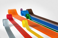 VINEET 100m/rulo yüksek mukavemetli kargo kaldırma Polyester dokuma kayış 25mm/38mm dokuma Sling kargo sabitleme için