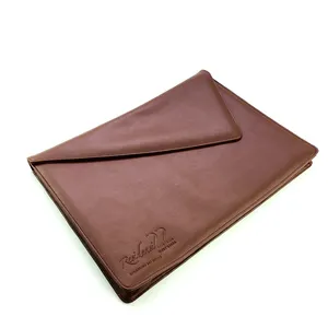 정품 real leather A3 portfolio 문서 bag