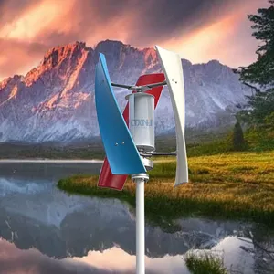 Windmill Power Plant Vertical Axis Wind Turbine 1500W 1000W 800W 48V 24V 12V Wind Power Generator For Home Used