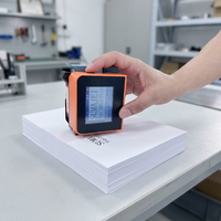 Impresora de Inyección de Tinta Portátil Compacta, Imprime Códigos de Barras y Códigos QR con Pantalla Táctil para Botellas de Plástico y Latas de Metal