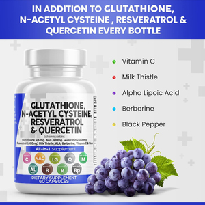 Productos de Glutatión Más Vendidos de <span class=keywords><strong>Amazon</strong></span>, <span class=keywords><strong>C</strong></span>ápsulas de Glutatión de 15000 mg con <span class=keywords><strong>Vitamina</strong></span> <span class=keywords><strong>C</strong></span>, Antienvejecimiento y Colágeno Plus Glutatión - Product Image 3