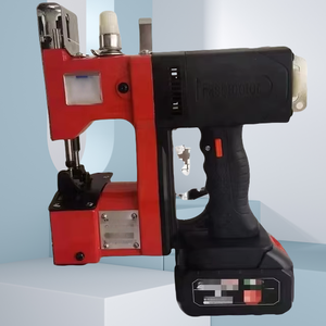03 Mini máquina de cierre de bolsas de papel de doble aguja eléctrica automática sellado térmico nueva condición ropa bebida Química - Product Image 4
