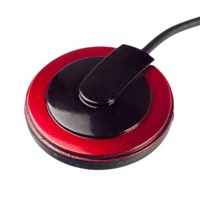 NAOMI Mini transducteur acoustique Pickup-Piezo Contact Microphone Soundboard Set W/ 1/4 "Female Jack, pour violon ukulélé