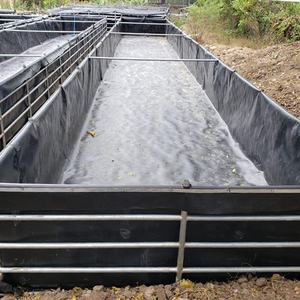โรงงานผลิตแผ่นรองบ่อ HDPE หนา 1.00 มม. พร้อมใบรับรอง ASTM GRI GM13 แผ่นจีโอเมมเบรนสำหรับงานหนักสำหรับอ่างเก็บน้ำเพื่อการชลประทาน - Product Image 5