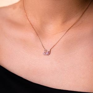 <span class=keywords><strong>Collana</strong></span> da Donna Zhixuan Designer SW con Pendente a Cigno in Lega e Zirconi Incastonati, Miglior Regalo <span class=keywords><strong>per</strong></span> <span class=keywords><strong>Lei</strong></span> - Product Image 2