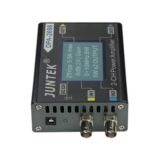 Amplificateur de signal DPA2698 JUNCTEK, puissance maximale 25Vpp 0.5A, 0-10MHz, fonction ondes sinusoïdales, carrées et triangulaires - Product Image 3