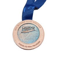 Médailles de gymnastique argentées, dorées et bronze, souvenirs, médailles personnalisées en alliage de zinc, vente chaude