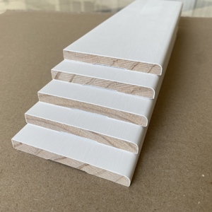 Nhà máy hiện đại trực tiếp gỗ trắng radiata thông ngón tay doanh primed <span class=keywords><strong>TRIM</strong></span> Board mouldings - Product Image 3