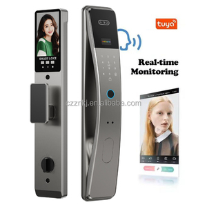 กุญแจล็อคประตูอัจฉริยะ WiFi Tuya พร้อมระบบจดจำใบหน้า <span class=keywords><strong>สำหรับ</strong></span>ที่อยู่อาศัย รองรับหลาย<span class=keywords><strong>ภาษา</strong></span> ระบบเข้าถึงที่<span class=keywords><strong>ป</strong></span>ลอดภัย รุ่น 6085 - Product Image 1
