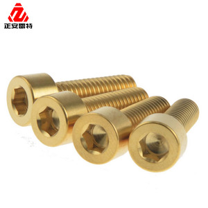 Vis à tête hexagonale en acier au carbone zingué M2-M10 Classe 4 Filetage UNC avec écrous - Product Image 3