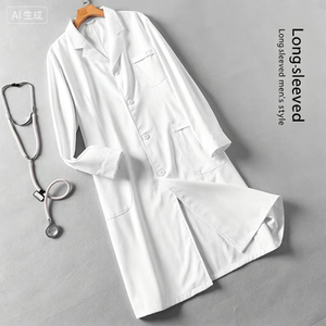 Camice Medico Bianco 	   <span class=keywords><strong>Divisa</strong></span> Medica, Camice <span class=keywords><strong>da</strong></span> Laboratorio, Uniforme <span class=keywords><strong>da</strong></span> <span class=keywords><strong>Dottore</strong></span>, Camice Bianco <span class=keywords><strong>da</strong></span> Medico 	   Abbigliamento <span class=keywords><strong>da</strong></span> Lavoro per Medici - Product Image 2